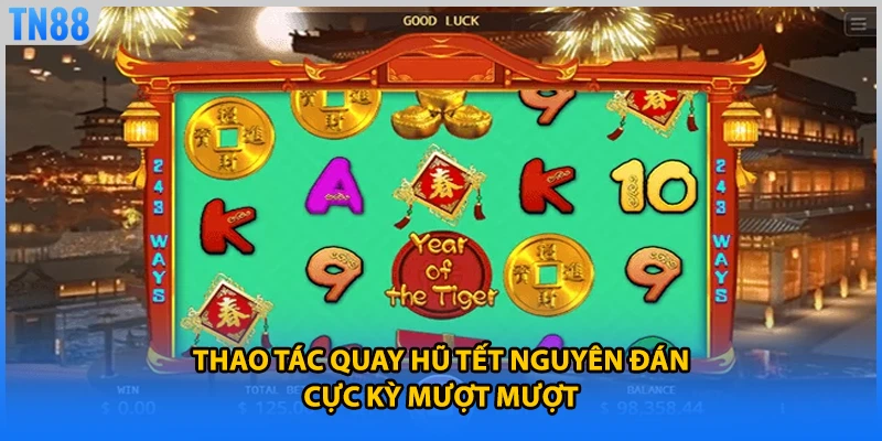 Thao tác quay hũ tết nguyên đán cực kỳ mượt mượt